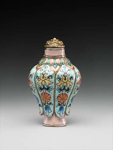 Snuff Bottle, China, Qing dynasty (1644–1911), Yongzheng period (1723–35)