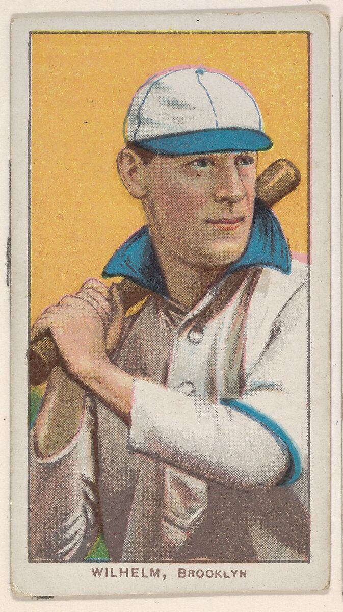 Wilhelm, Brooklyn, National League, from the White Border series (T206) for the American Tobacco Company, Issued by American Tobacco Company, Commercial lithograph 