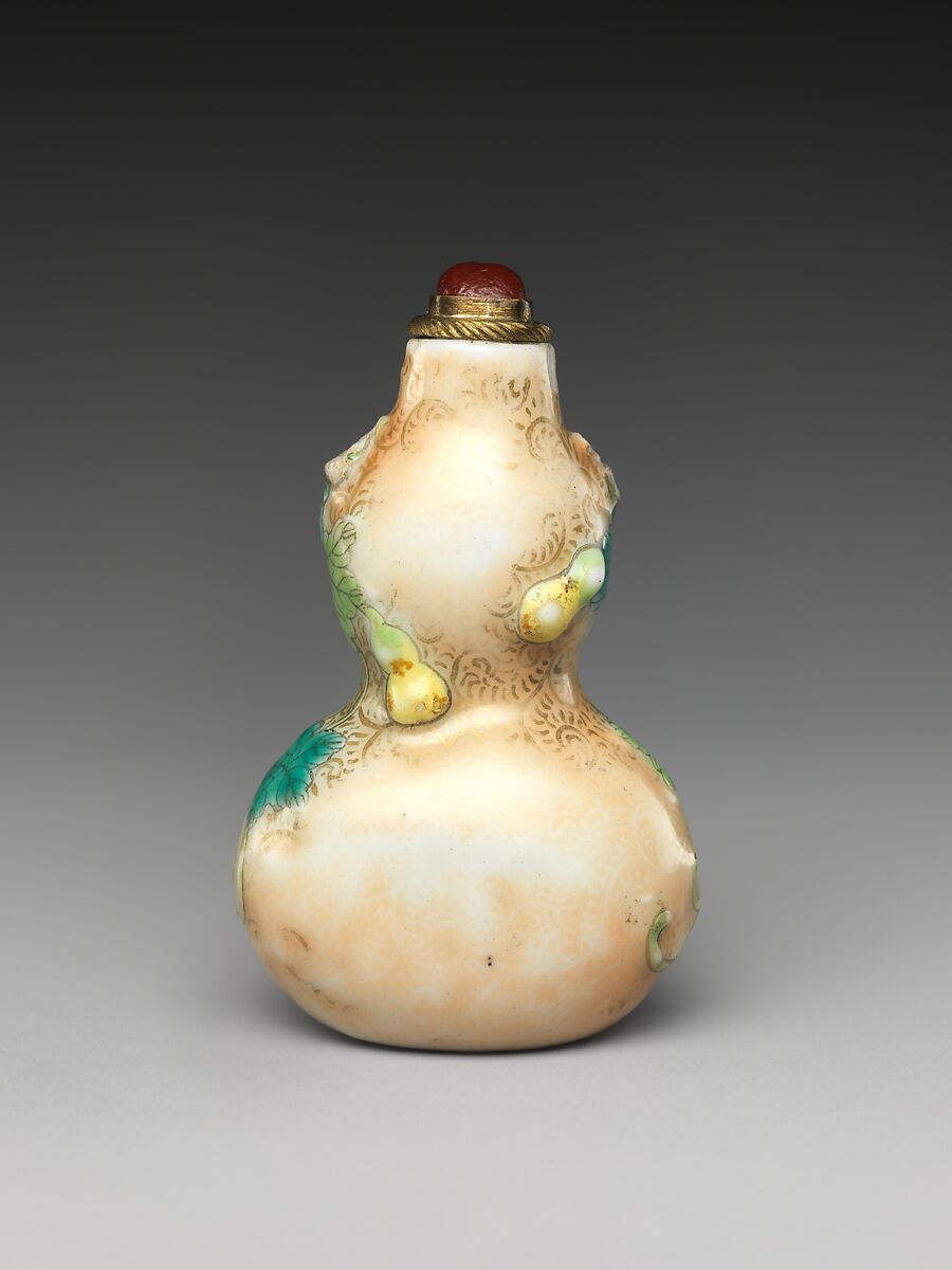 Snuff Bottle, Porcelain, China