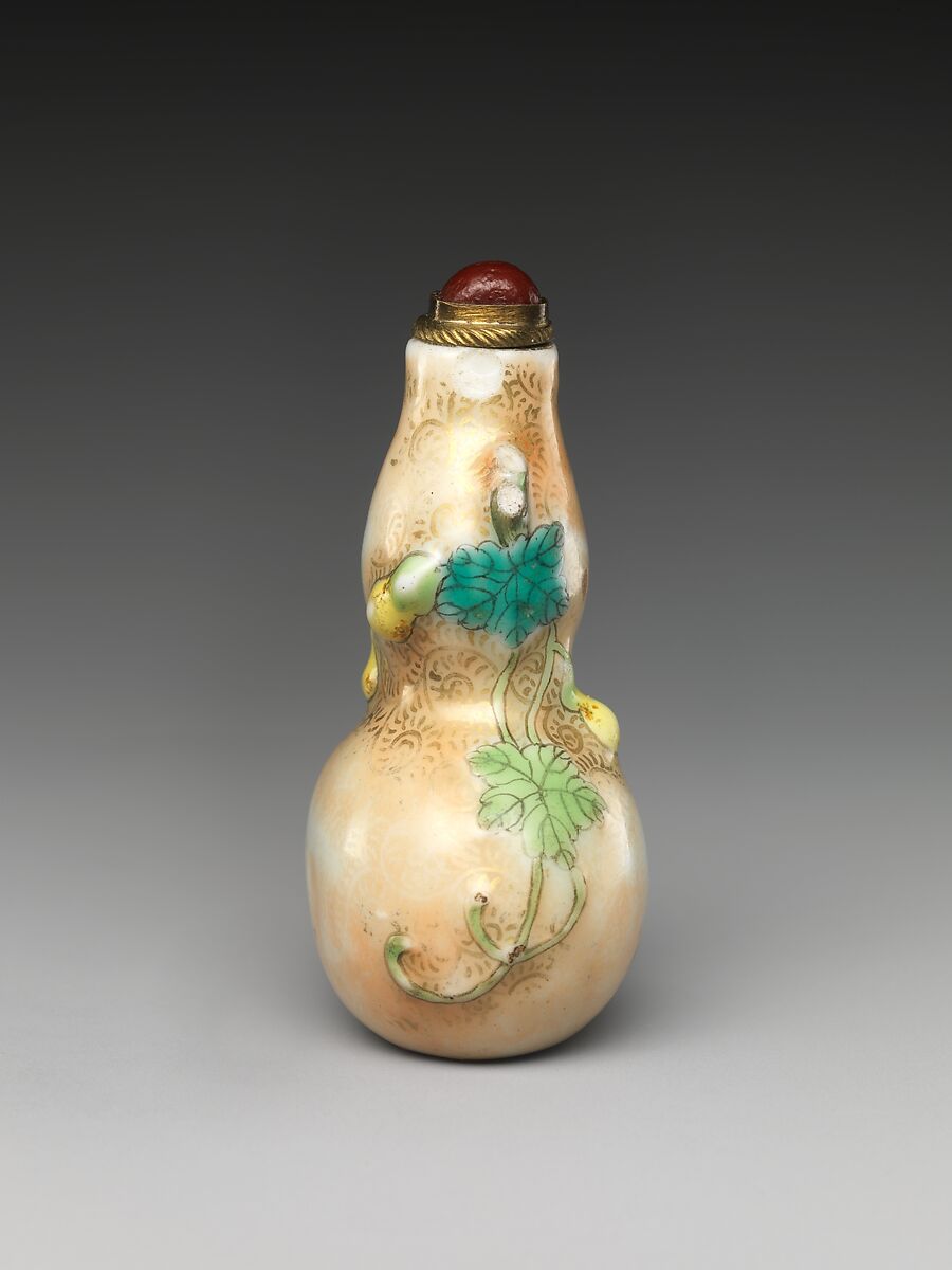 Snuff Bottle, Porcelain, China