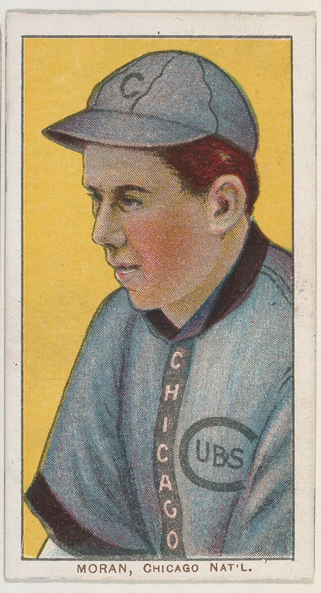 Moran, Chicago, National League, from the White Border series (T206) for the American Tobacco Company, Issued by American Tobacco Company, Commercial lithograph 