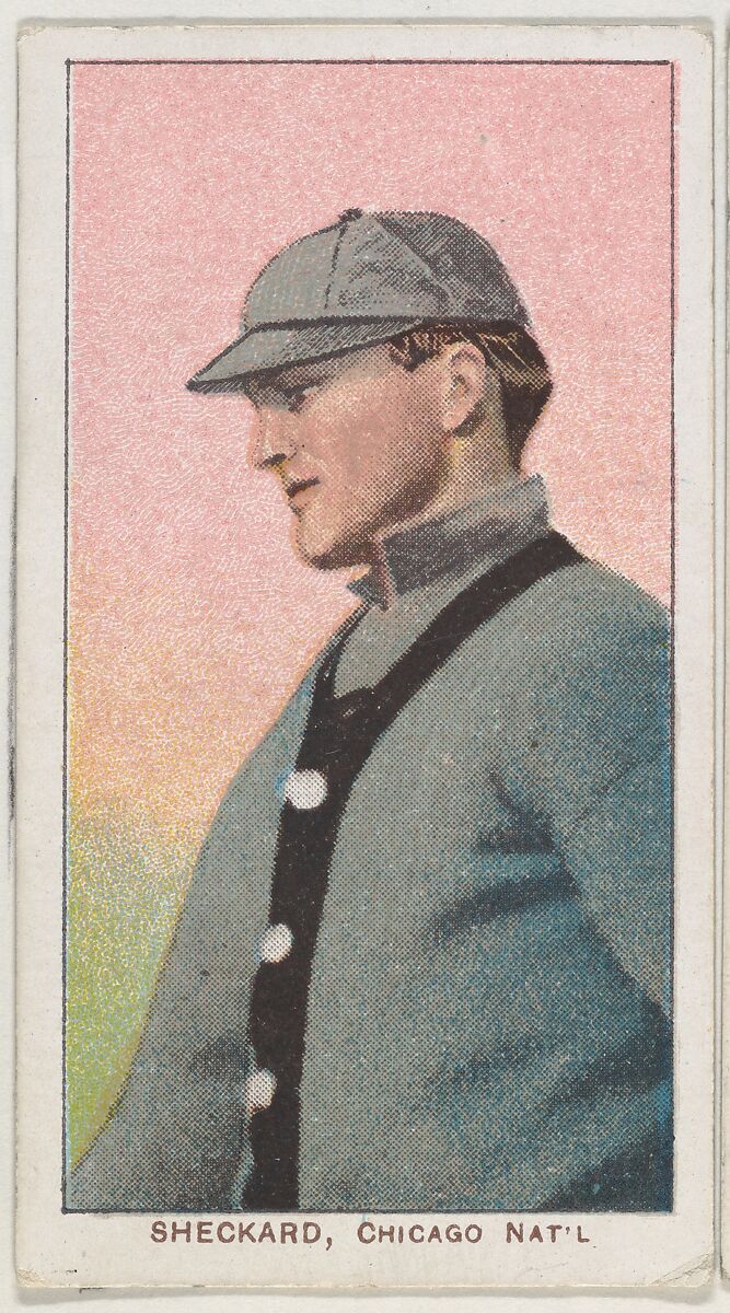 Sheckard, Chicago, National League, from the White Border series (T206) for the American Tobacco Company, Issued by American Tobacco Company, Commercial lithograph 