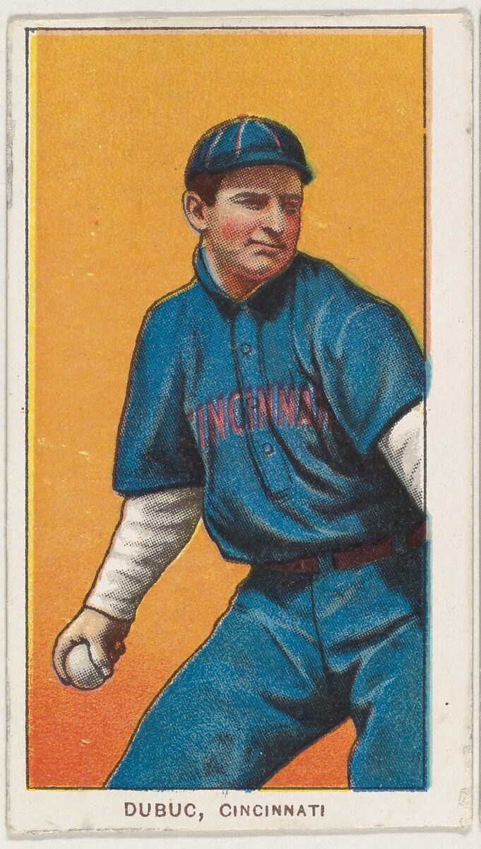 Dubuc, Cincinnati, National League, from the White Border series (T206) for the American Tobacco Company, Issued by American Tobacco Company, Commercial lithograph 