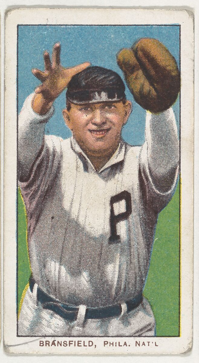 american tobacco co Issued by American Tobacco Company - Bransfield, Philadelphia, National  League, from the White Border series (T206) for the American Tobacco Company