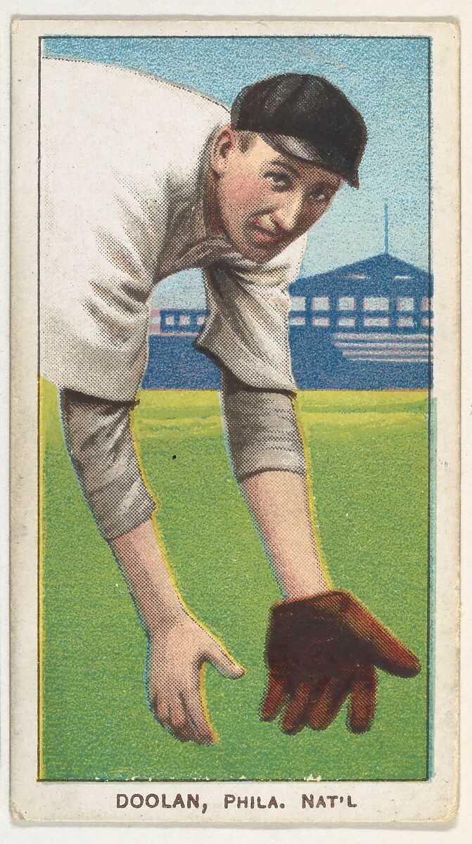Doolan, Philadelphia, National League, from the White Border series (T206) for the American Tobacco Company, Issued by American Tobacco Company, Commercial lithograph