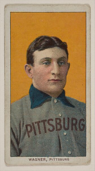 Rare T206 Honus Wagner Baseball card,The Metropolitan Museum of Art in New  York City, USA Stock Photo - Alamy