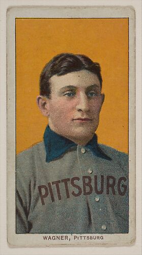 Honus Wagner, Pittsburgh, National League, from the White Border series (T206) for the American Tobacco Company