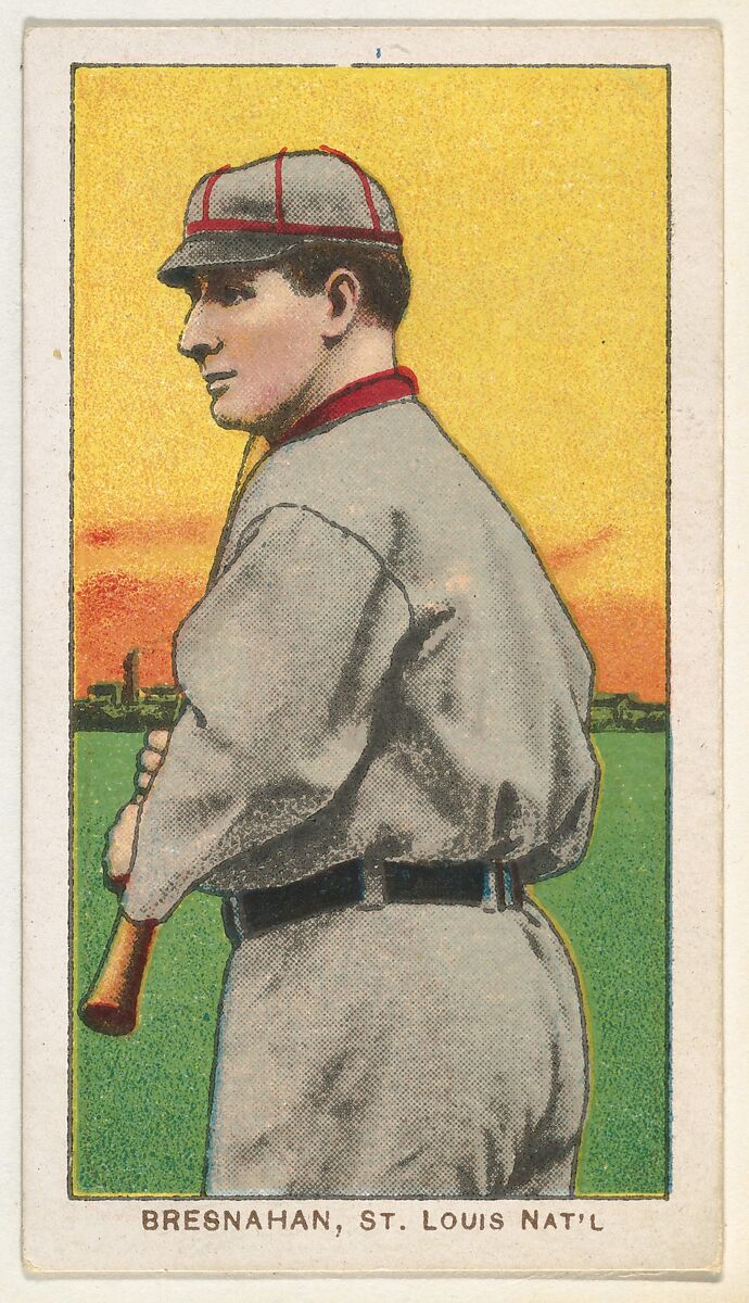 Bresnahan, St. Louis, National League, from the White Border series (T206) for the American Tobacco Company, Issued by American Tobacco Company, Commercial lithograph 