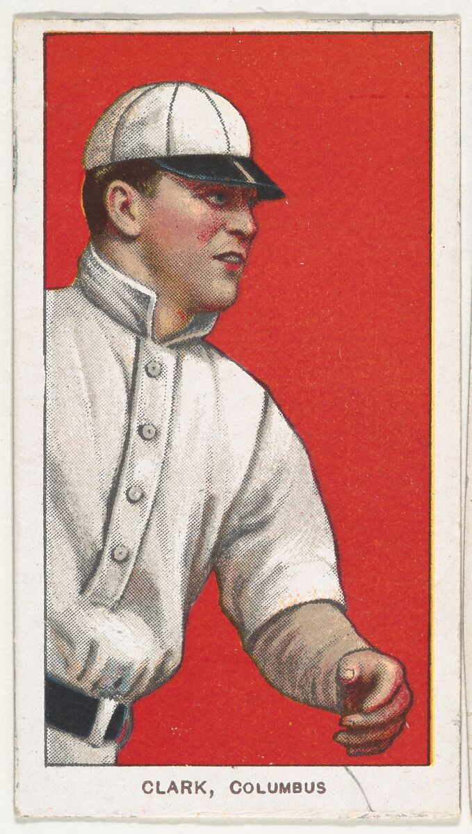 Clark, Columbus, American Association, from the White Border series (T206) for the American Tobacco Company, Issued by American Tobacco Company, Commercial lithograph 