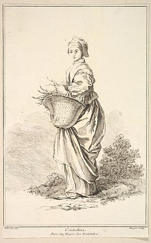 Contadina, plate 11 from 