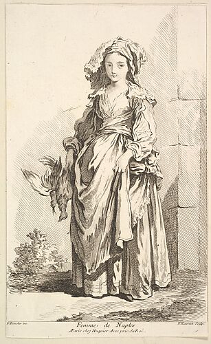 Femme de Naples, plate 2 from 