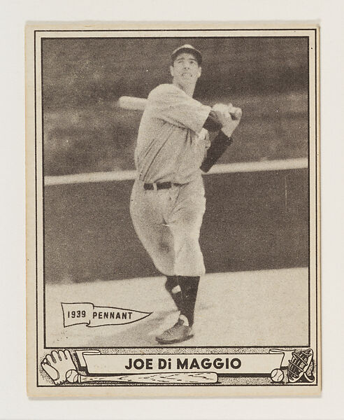 Joe DiMaggio, Gum, Inc., Photolithograph