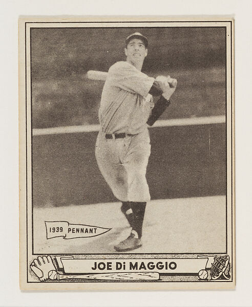 Joe DiMaggio, Gum, Inc. (Philadelphia, Pennsylvania), Photolithograph 