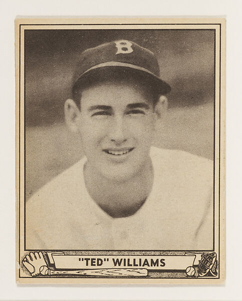 "Ted" Williams, Gum, Inc., Photolithograph