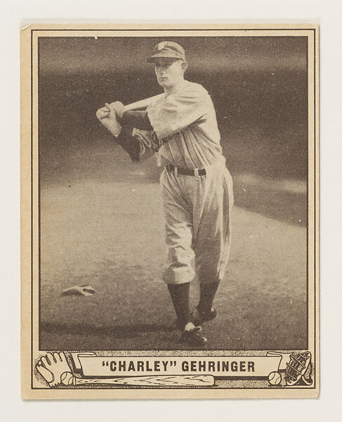 "Charley" Gehringer, Gum, Inc., Photolithograph