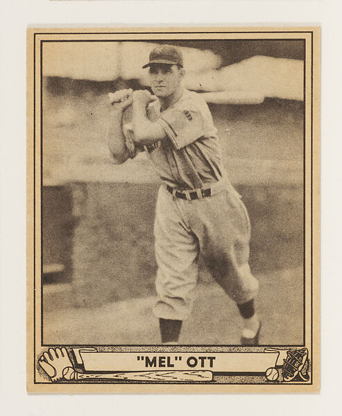 "Mel" Ott, Gum, Inc. (Philadelphia, Pennsylvania), Photolithograph 