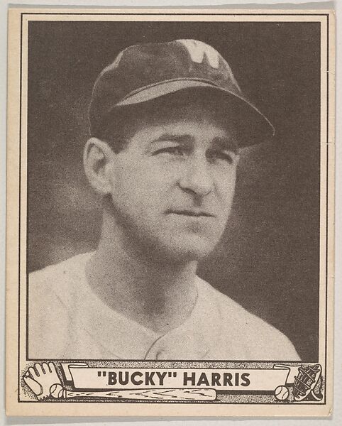 "Bucky" Harris, Gum, Inc. (Philadelphia, Pennsylvania), Photolithograph 