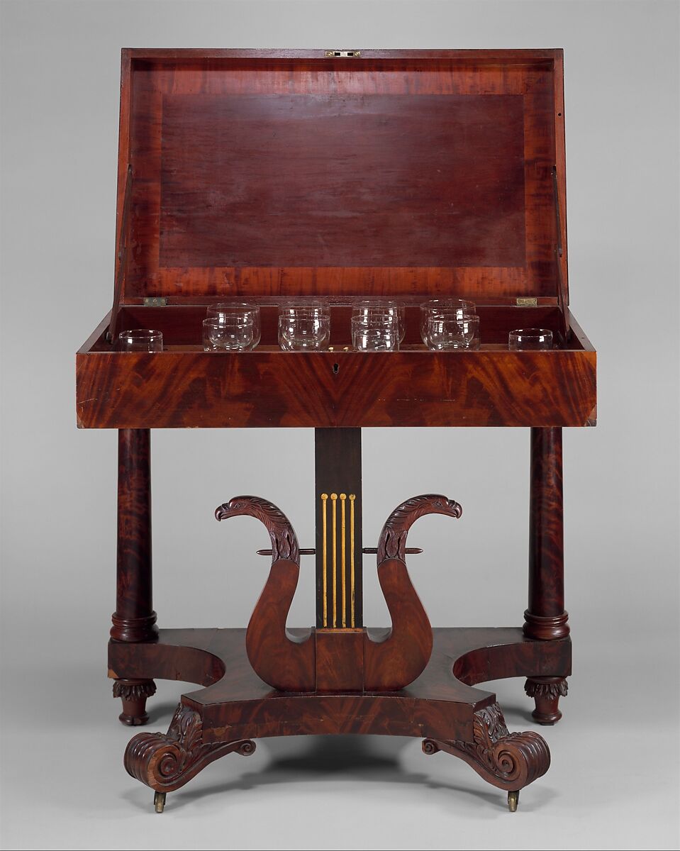 Grand Harmonicon, After Francis Hopkinson Smith (American, Baltimore, Maryland 1838–1915 New York), Mahogany, American 