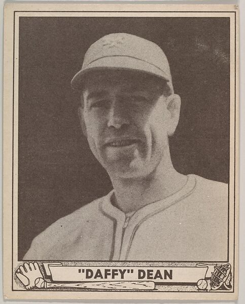 "Daffy" Dean, Gum, Inc. (Philadelphia, Pennsylvania), Photolithograph 