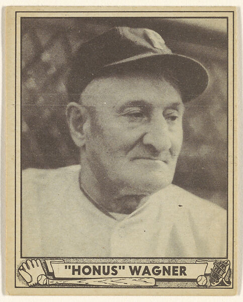 "Honus" Wagner, Gum, Inc. (Philadelphia, Pennsylvania), Photolithograph 