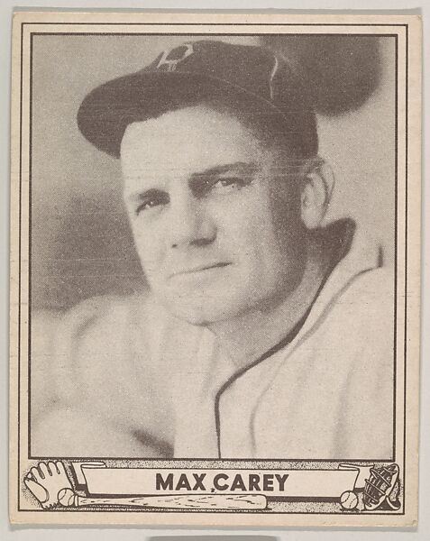 Max Carey, Gum, Inc. (Philadelphia, Pennsylvania), Photolithograph 