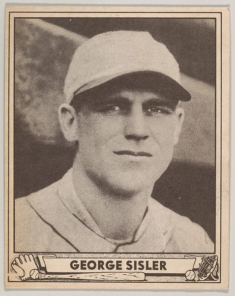 George Sisler, Gum, Inc. (Philadelphia, Pennsylvania), Photolithograph 
