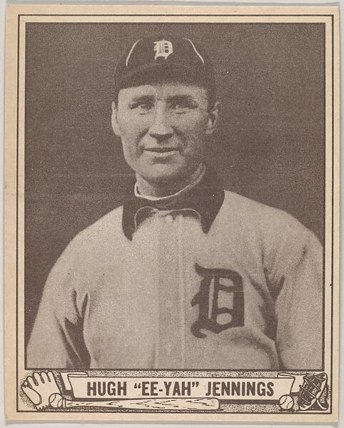 Hugh "Ee-Yah" Jennings, Gum, Inc. (Philadelphia, Pennsylvania), Photolithograph 