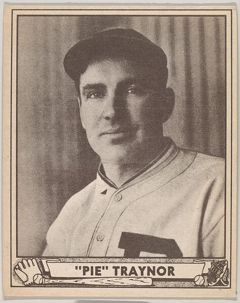 "Pie" Traynor, Gum, Inc. (Philadelphia, Pennsylvania), Photolithograph 