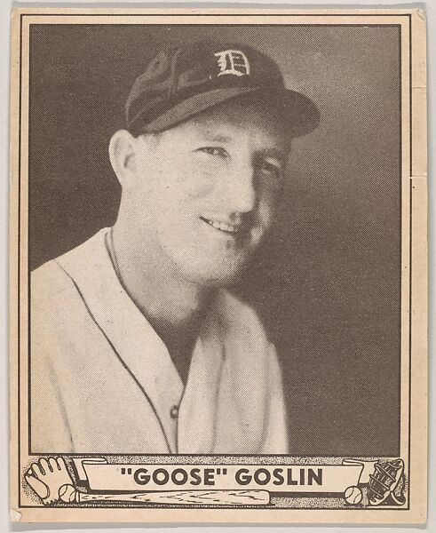 "Goose" Goslin, Gum, Inc. (Philadelphia, Pennsylvania), Photolithograph 