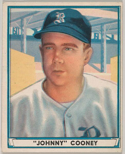 "Johnny" Cooney, Boston Braves, from Play Ball, Sports Hall of Fame series (R336), issued by Gum, Inc., Gum, Inc. (Philadelphia, Pennsylvania), Commercial lithograph 