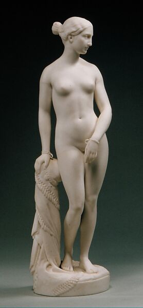 The Greek Slave, Manufactured by Minton and Company (1793–present), Parian porcelain, American