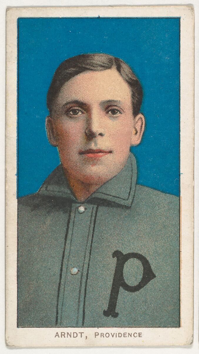 Arndt, Providence, Eastern League, from the White Border series (T206) for the American Tobacco Company, Issued by American Tobacco Company, Commercial lithograph 