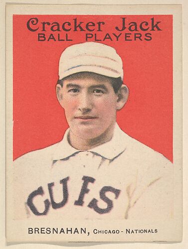 Bresnahan, Chicago, National League, from the Ball Players series (E145) for Cracker Jack