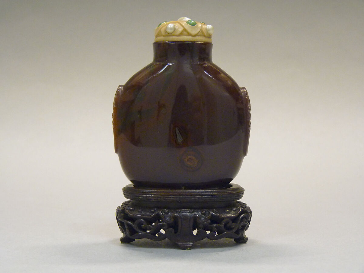 Snuff Bottle, Agate, China 