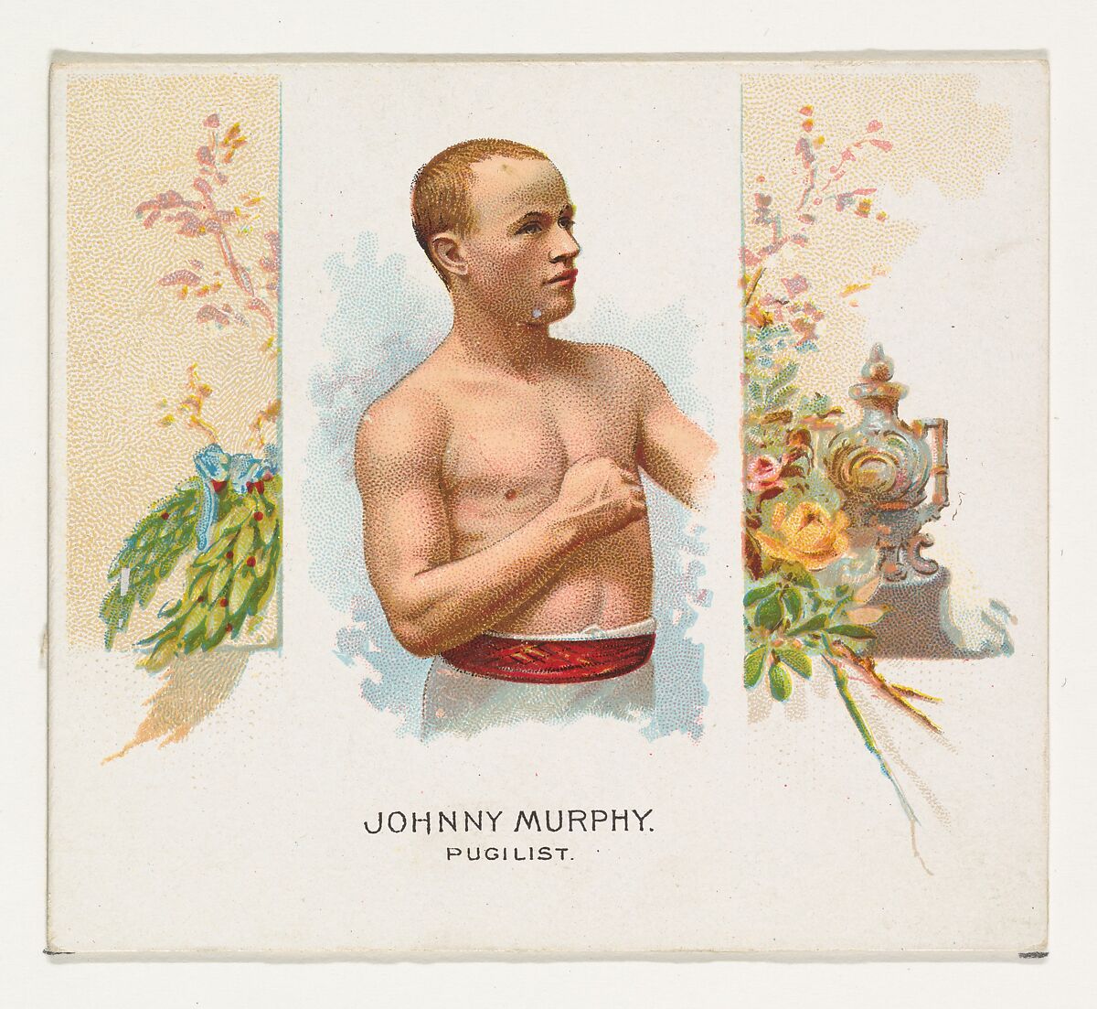 Johnny Murphy, Pugilist, from World's Champions, Second Series (N43) for Allen & Ginter Cigarettes, Allen &amp; Ginter (American, Richmond, Virginia), Commercial lithograph 