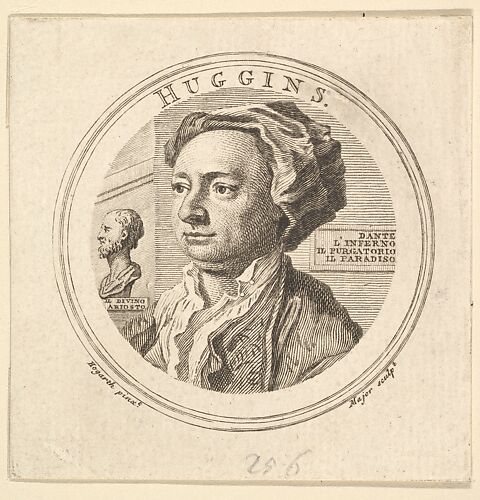 Portrait of William Huggins, translator of Ariosto