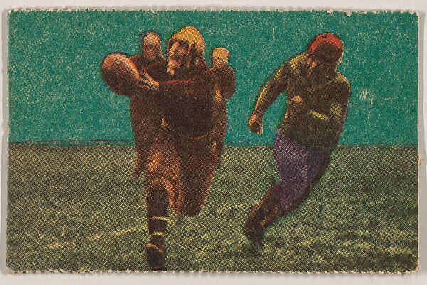Card 15, from Touchdown 100 Yards series (R343)