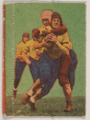 Card 22, from Touchdown 100 Yards series (R343)