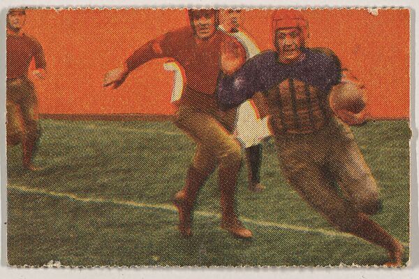 Card 23, from Touchdown 100 Yards series (R343)