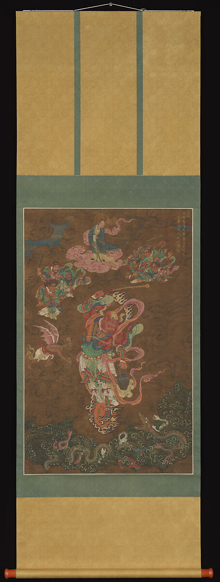 Marshal Wang, Unidentified artist  , 16th century, Hanging scroll; ink and color on silk, China
