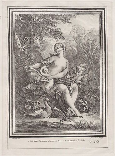 Facsimile Reproduction of Leda