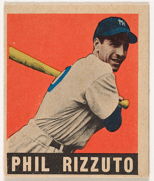 Phil Rizzuto, from the All-Star Baseball series (R401-1), issued by Leaf Gum Company, Leaf Gum, Co., Chicago, Illinois, Commercial chromolithograph 