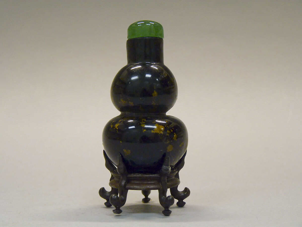 Snuff Bottle, Glass, China 