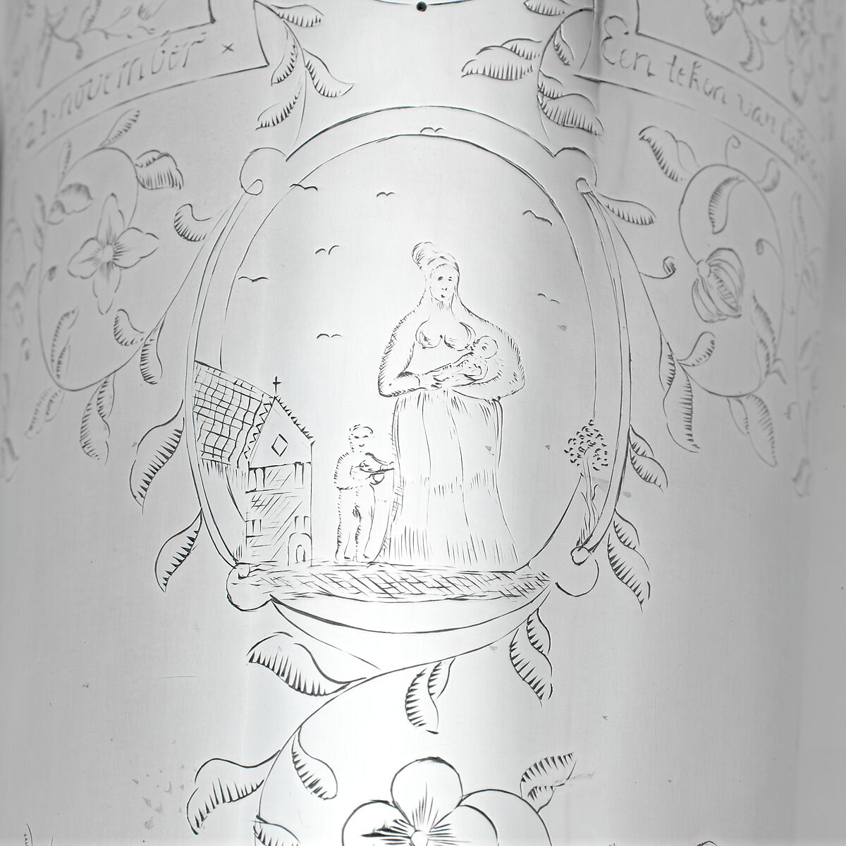 Beaker, Benjamin Wynkoop (baptized 1675–1751), Silver, American