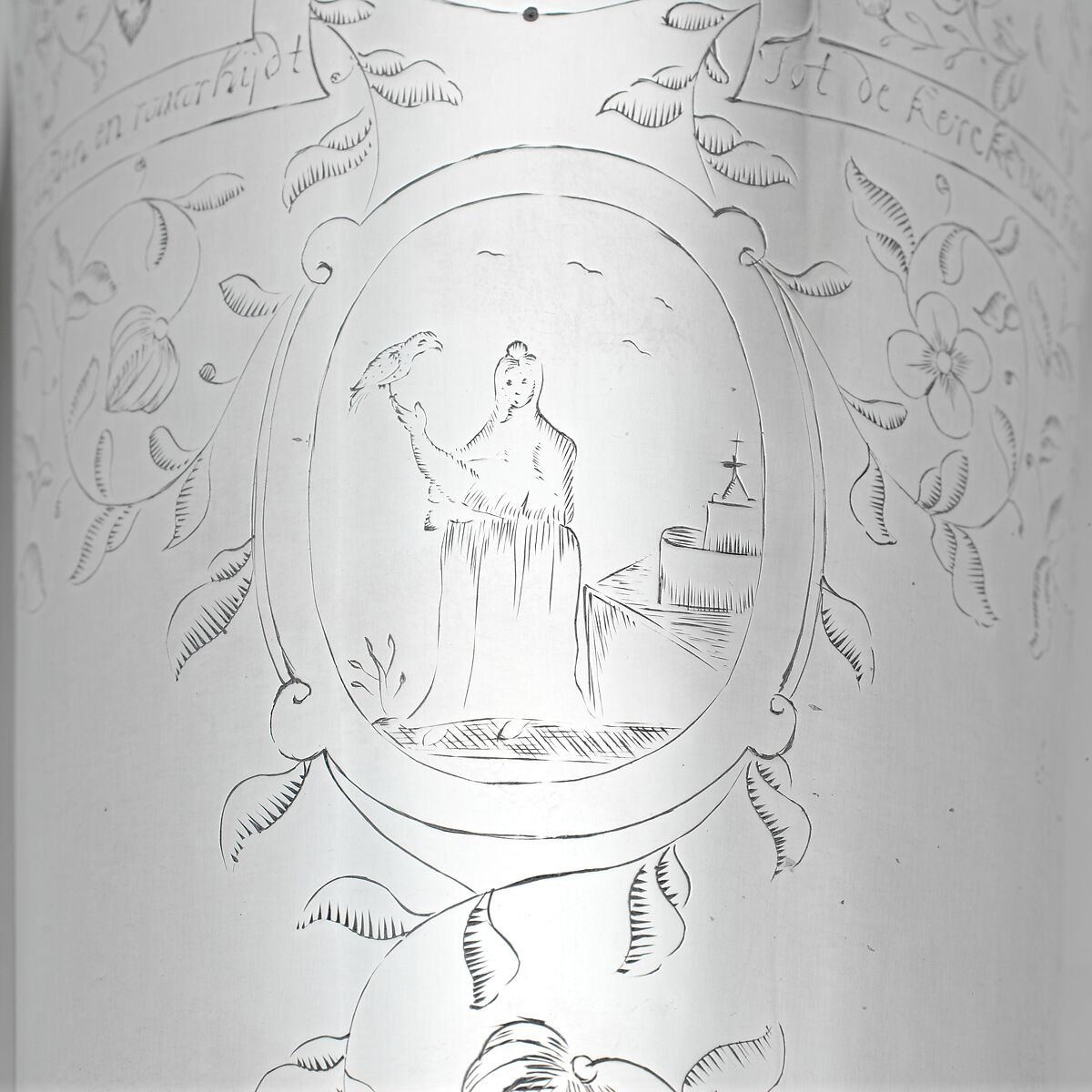 Beaker, Benjamin Wynkoop (baptized 1675–1751), Silver, American