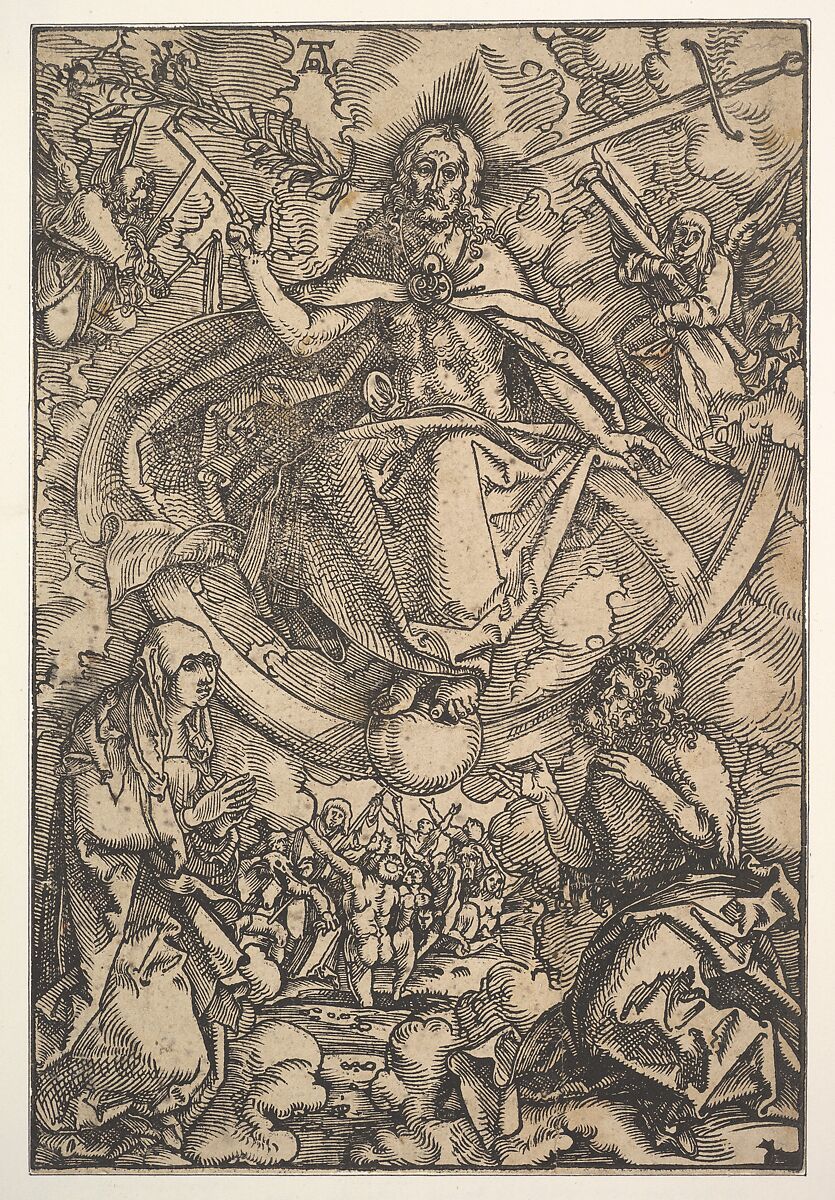 The Last Judgment, Hans Baldung (called Hans Baldung Grien) (German, Schwäbisch Gmünd (?) 1484/85–1545 Strasbourg), Woodcut; second of two states 