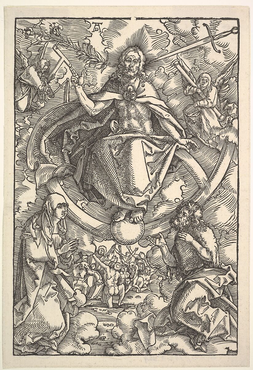 The Last Judgment, Hans Baldung (called Hans Baldung Grien) (German, Schwäbisch Gmünd (?) 1484/85–1545 Strasbourg), Woodcut; second of two states 
