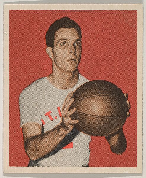 John Logan, from the Basketball series (R405), issued by Bowman Gum Company, Bowman Gum Company, Commercial Chromolithograph 