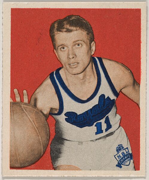 Bob Davies, from the Basketball series (R405), issued by Bowman Gum Company, Bowman Gum Company, Commercial Chromolithograph 