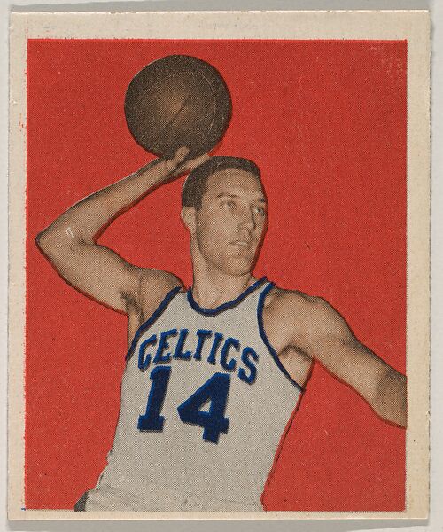 Eddie (Bulbs) Ehlers, from the Basketball series (R405), issued by Bowman Gum Company, Bowman Gum Company, Commercial Chromolithograph 